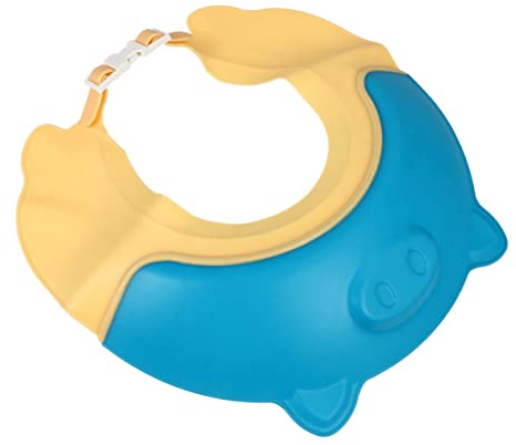 BESTonZON Cuffia Per Shampoo Caps Cuffia Per Le Orecchie Degli Occhi Da Bagno Infantile Cappelli Per Evidenziare Cappelli Da Neonato Impermeabile Cuffia Da Doccia Extra Large Tpe