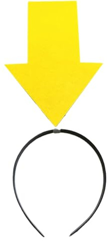 Serre-tête de costume | Serre-tête amusant en forme de pointe de flèche – Accessoires de cheveux élastiques fantaisie, accessoire de jeu pour photomaton, fournitures de fête