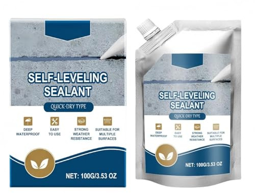 Heavy-Duty Concrete Crack Repair Adhesive,Slab Concrete Crack Waterproof Repair Sealant,Multi-Purpose Waterproof Cement C-rack Filler,Quickly Dry Sealing Adhesive,Weather-Resistant Cement Filler,100g