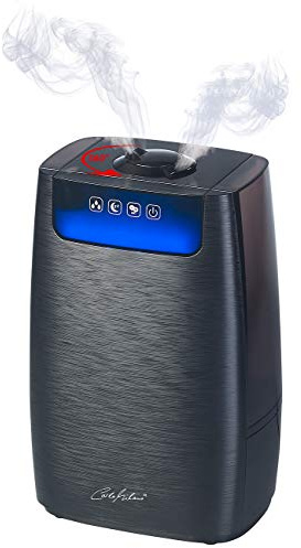Carlo Milano Ultraschallvernebler: Ultraschall-Aroma-Luftbefeuchter & -Reiniger, Ionisator, HEPA-Filter (Ultraschallluftbefeuchter, Luftbefeuchter-Verdampfer, Öl)