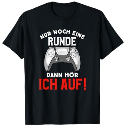 Noch Eine Runde Dann Hör Ich auf - Gaming Konsole PS T-Shirt