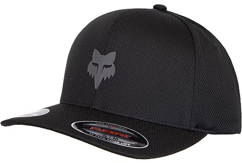 Fox Head Tech Flexfit Cap (L/XL, Black)