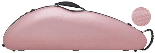 Geigenkoffer Fiberglass 4/4 Safe Flight special rot M-case + Musiktasche
