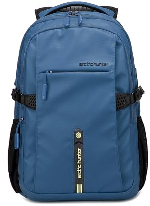 ARCTIC HUNTER AH Großer Handgepäck-Reiserucksack für Herren, 30 l, kompakter Laptop-Rucksack, Business und Wochenende, lässiger Tagesrucksack, Blau, Medium, Kompakt