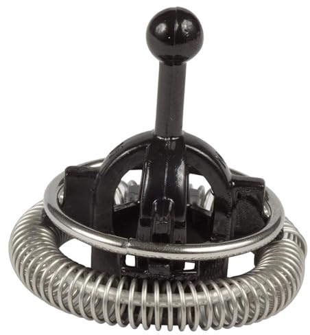 QUAILITAS Espresso Blender Replacement [Silver/Black] for Nespresso/Nestlé Whisk Replacement, Milk Frothing Spare Part for Aeroccino, Dishwasher Safe – Coffee Tea & Espresso