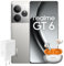 realme Smartphone GT6 256GB 12GB Fluid Silver EU + Buds Air 6 Flame Silver EU + SUPERVOOC 120W Power Adapter White
