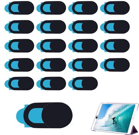 20 PCS Laptop Camera Cover Slider Ultra Thin Design Webcam Covers Slider Lightweight and Durable Protect Your Privacy Security Laptop Camera Cover Slide for Computer Macbook Cell Phones Laptop iphone