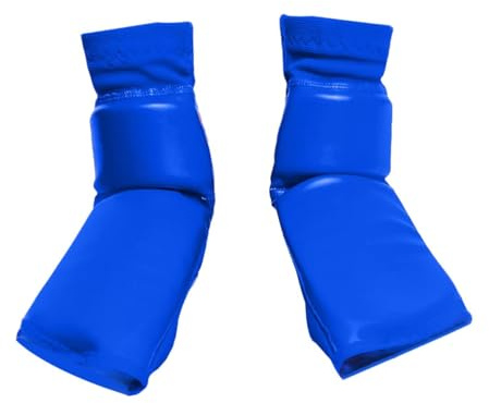 Baoblaze Protector de pie para boxeo, almohadillas para los pies, antideslizantes, elásticos, para patadas, Sanda, lucha, Karate, saco de boxeo, Azul, M