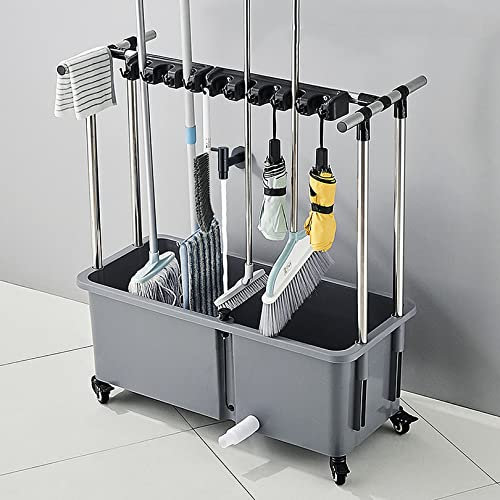 YJKKZQLB Évier de Service pour serpillère à Montage au Sol, évier d'atelier avec Crochet pour serpillère, évier Utilitaire pour Balcon Domestique, Station de Lavage, cuve à Linge, éviers de Service