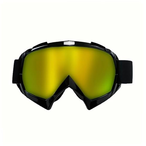 Mud Defeater Motor Motocross Brille Kinder AHP Motorradbrille Racing Googles Schwarz