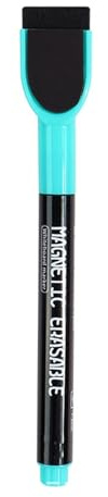Generisch Whiteboard Marker 12 Stück bunte mit feiner Spitze und Radiergummi für geruchsarm dünne Kalendertafeln Tafel Tapete (Mint Green One Size)