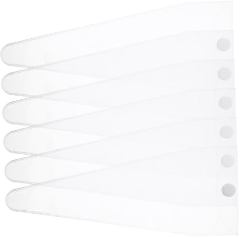 VERDANVERSE 6 Stück Teiliges Set Transparente Aufbewahrungstaschen für Haustier Schermaschinen und Fellscheren Tragbarer Organizer für Hundepflege Zubehör Kompakte Haustier Trimmer Tasche