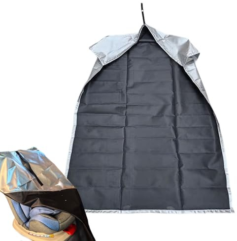 Genérico Funda Protectora para Asiento de Bebé - Cubierta Protectora contra El Calor para Asientos,Transpirable Antipolvo Que Bloquea Los Rayos UV para Viajes Y Clima Cálido