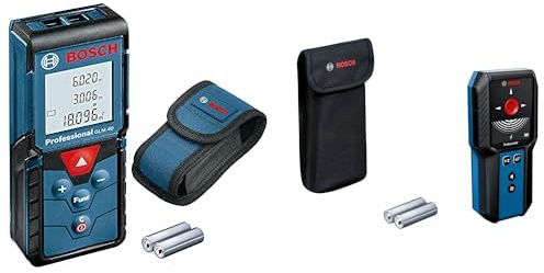 Bosch Professional Distanziometro laser GLM 40 & Bosch Professional Wallscanner GMS 100-23