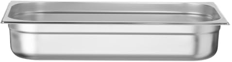 HENDI Gastronormbehälter, 14L, GN 1/1, 530x325x(H) 100mm, Edelstahl | Geeignet für Chafing Dishes, Bain-marie, Backöfen, Kühlschränken, Gefrierschränke, temperaturbeständig von -40° bis 250°C