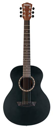 Washburn Apprentice G-Mini 5 with Gigbag, Black Matte (AGM5BMK-A)