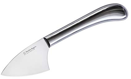 Stanley Rogers Hartkäsemesser 20 cm Pistol Grip, hochwertiges Käsemesser, Käseschneider ideal für harten Käse, Messer mit Edelstahlklinge, langlebiges Käsebeil (Farbe: Silber)