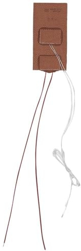 Thermo TECH Lámina calefactora de silicona reforzada con fibra de vidrio, 230 V/AC, 230 V/CC, 100 W, grado de protección IPX7 (largo x ancho), 50 m