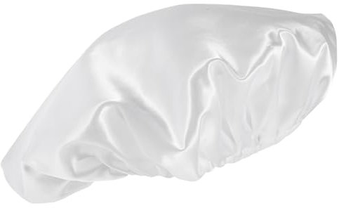 VINTORKY Duschhaube Wiederverwendbar Für Damen Haarhaube Groß Mit Gummiband Haarabdeckung Zum Duschen Und Baden Schützt Haar Vor Nässe