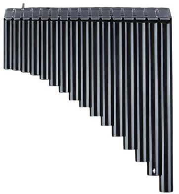 Panflöte aus Bambus 16 Pfeifen Panflöte Panflöte G-Tonart ABS-Kunststoff Traditionelles Holzblasinstrument für Anfänger und Musikliebhaber
