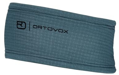 ORTOVOX Fleece Grid Headband Dark Arctic Grey 00 Unisex Erwachsene