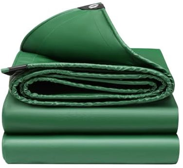Heavy Duty Tarp Abdeckung, wasserdichte Plane mit Verstärkten Grommets 450g/m² Für Outdoor Camping Zelt Pool Car(2X5M)