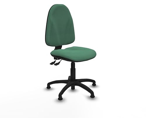 Piqueras y Crespo - Comoda sedia da ufficio Algarra, operativa e semplice, schienale regolabile in altezza, ideale per comode sedie per computer e cassiere senza braccioli.