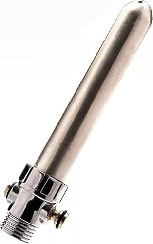 Shower Metal Anal Douche KIT w. Valve Fitting Colonic Irrigation Metal Enema