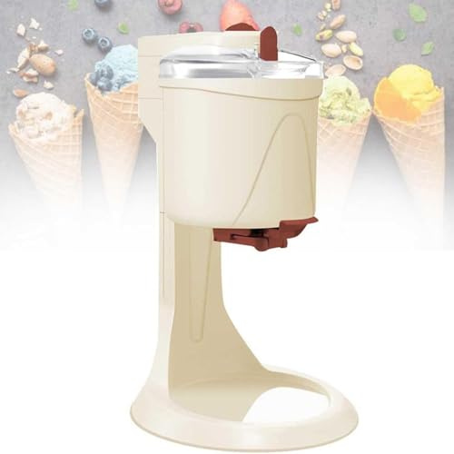 ZXINXIN Softeismaschine, Automatische Mini-Softeismaschine mit Fruchtgeschmack, Für Die Heimküche, Gesund, Einfache Bedienung Mit Einem Tastendruck