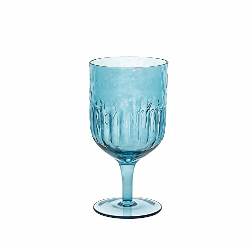 Tognana 6er Set Weinkelch Serena, blau, 450 ml. Volumen