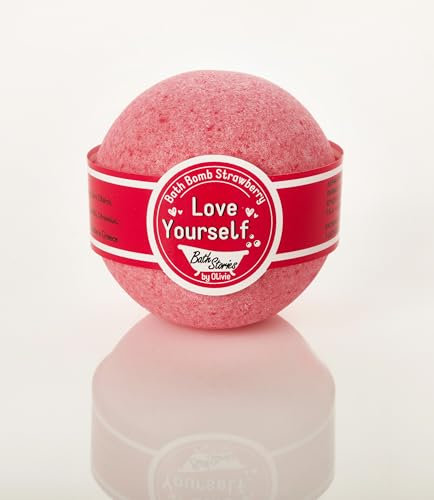 OlivieNatural Beauty! Badebombe Erdbeere