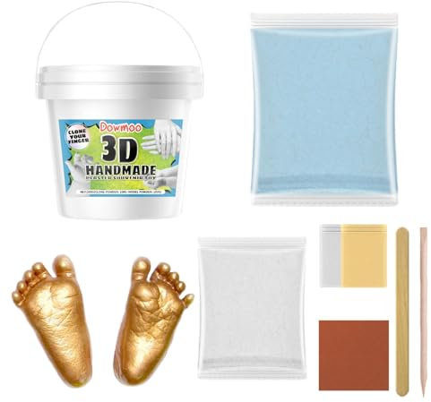 Kixolazr Handformset für Paare,Handformset für Paare - Familienpaar-Handformset aus Ton - Handformen, Gips-Statuenform-Set für Erntedankfest, Valentinstag, Hochzeiten, Jubiläen