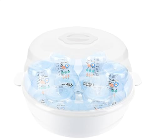 Mikrowellen-Dampfreiniger - Mikrowellenreiniger, Mikrowellen-Flaschen-Sterilisator | Babynahrung Mikrowellenreinigung, Dampfreiniger für Flaschen, einfach zu Babyflaschen, Reinigungswerkzeug für