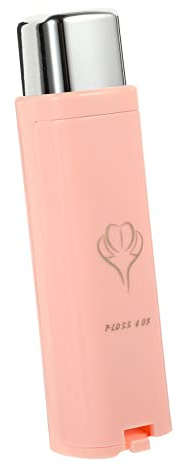 SAFIGLE Caja Para Hilo Dental De Almacenamiento Organizador Portátil Automático Caja De Recoger Dientes Compacta Para Uso Diario Casa Material Plástico