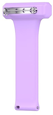 AWJUWHBJ Uhrenarmband, kompatibel mit SE-Silika-Schlaufe, 20 mm, Krankenschwester mit Ansteckbrosche, weiches Silikon, TPU-Armbänder, wasserdicht, personalisierbar, intelligent, kratzfest