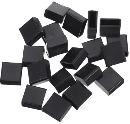 VALICLUD 20 Pezzi Tappi Antipolvere USB in Silicone Nero Spina Maschio Protettiva per Cavo Dati e Ricarica Copertura Anti Lanugine per Porte USB Accessori Portatili per Protezione