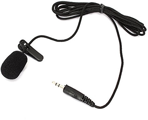 MASUNN 3.5mm Active Clip Mic Microphone For Sports Camera GoPro Hero 1 2 3 3+