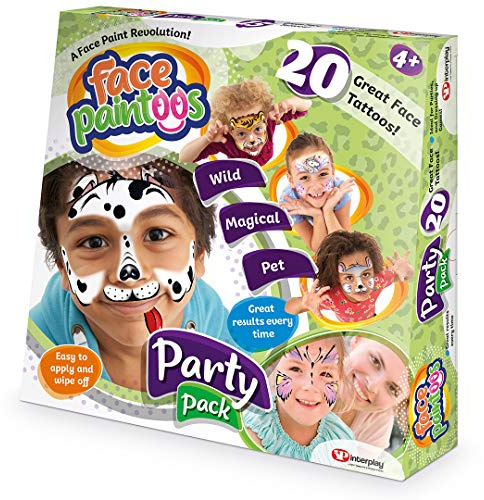 Face Paintoos FP101 Party Pack Face Paint, Multi