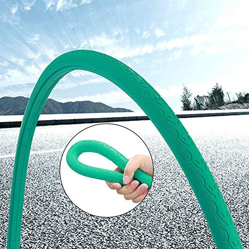 DEBBD 700 x 23c Fahrrad Vollgummireifen Rennrad Reifen Mode Fahrrad Radfahren Tubless Riding Solid Reifen für Rennrad Fixed Gear