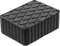 BGS 7038 | Almohadilla de goma | para plataformas elevadoras | 160 x 120 x 60 mm