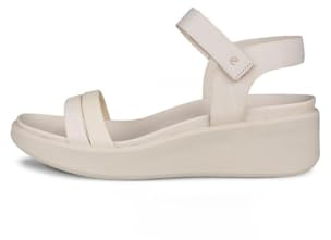 ECCO Flowt Wedge Lx W, Scarpe con Cinturino alla Caviglia, Donna, Biege (Limestone), 41 EU