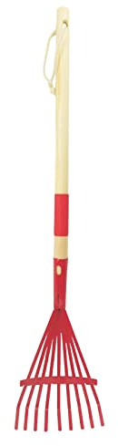 Xifando Mini Garden Tools- Kids Gardening & Lawn Care Hand Tools/Small Patio, Lawn & Garden Tools Set (Leaf rake)