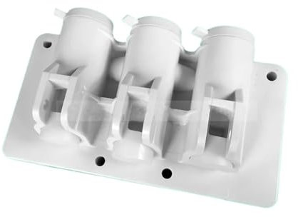 Accesorios for electrodomésticos de cocina 1 juego de accesorios de bloque de válvulas Panel frontal + accesorios de varillas de válvula de pistón, compatible con máquinas de helado OP Soft Serve