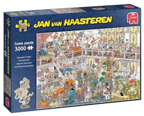 Jan van Haasteren - Die Renovierung - 3000 Teile Puzzle