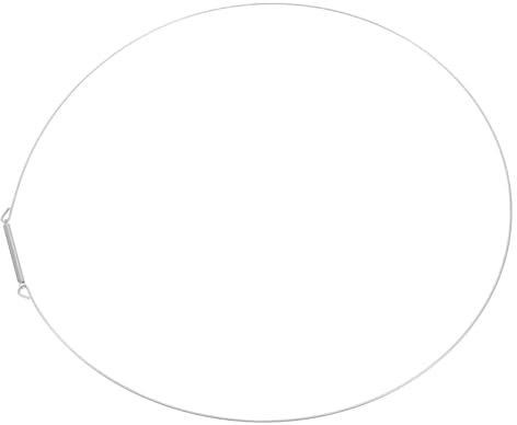 DIYEAH Washing Machine Door Seal Ring Stainless Steel Retaining Spring Clamp Replacement 33cm for Front Load Washer Gasket Repair Accessory