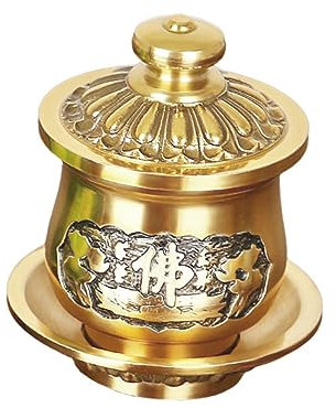 JECOMPRIS Coppa Sacra in Rame Coppa Per Offerte Delicata Per Uso Robusta e Stabile Facile Da Usare e Trasportare