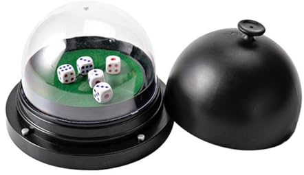 Electronic Discopler Cup Party Auto Roller Dadi Cup Vassoio Automatico 5 e Copertura