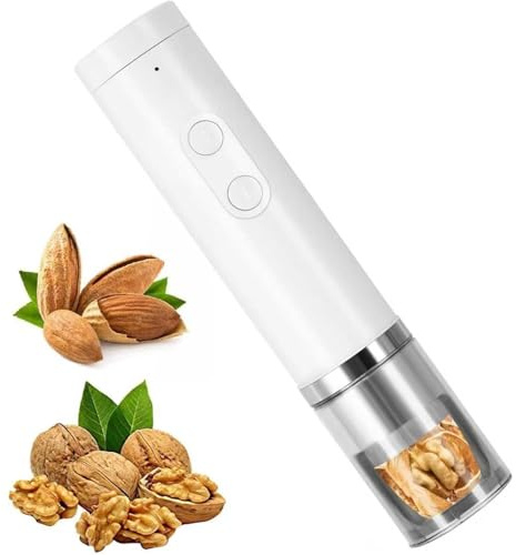 Macchina elettrica schiaccianoci – Sheller multifunzione con funzionamento a un pulsante, design anti-schizzi e ricaricabile tramite USB per noci e sgusciature