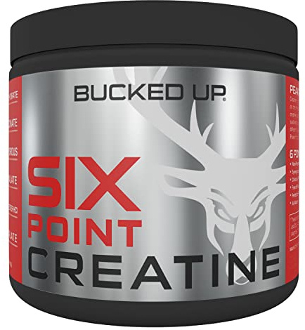 Bucked Up Six Point Creatine™ Six Types of Creatine - for Men and Women