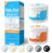 Tenee Bath Repair Kit & Bath Enamel Repair Kit (Color Match) - 3.7 OZ Bath Enamel Repair Kit with Super Adhesion, Bathtub Repair Kit for Cracked Bathtub and Shower Repair for Scratch, Holes, Cracks